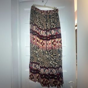 Bohemian Maxi Skirt